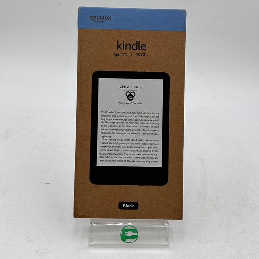 New Amazon Kindle 6" 16GB Raading Tablet RS23CV Black Gen 11