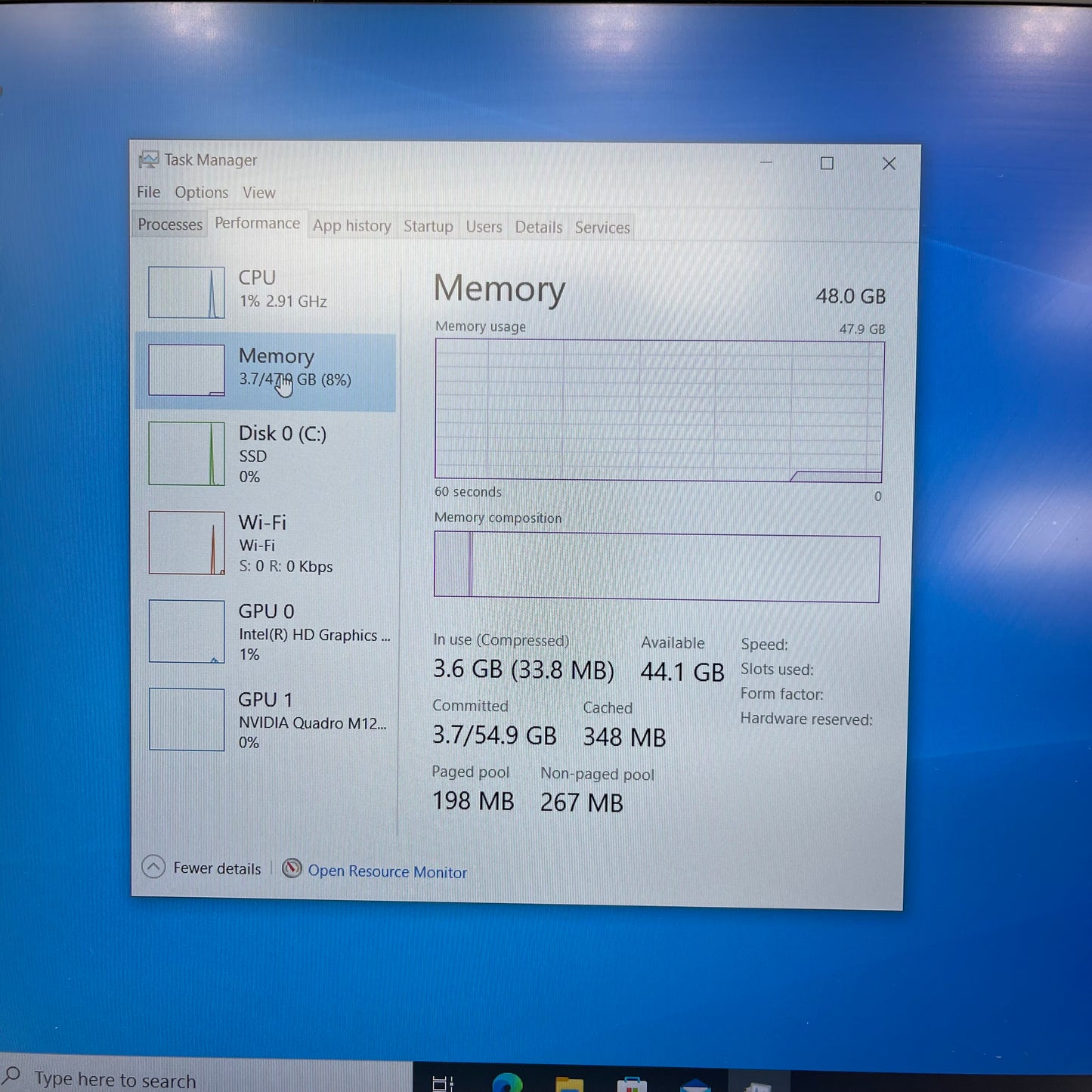 Dell Precision 5520 P56F 15.6" i7-7820HQ 2.9GHz 48GB RAM 4TB SSD Quadro M1200