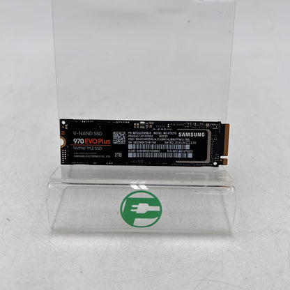 Samsung 2280mm 970 EVO Plus 2TB M.2 NVMe Gen 3.0 x 4 SSD MZ-V7S2T0