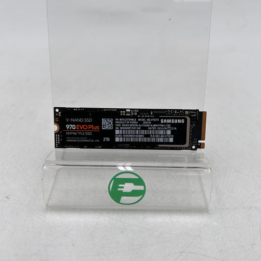 Samsung 2280mm 970 EVO Plus 2TB M.2 NVMe Gen 3.0 x 4 SSD MZ-V7S2T0
