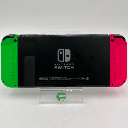 Nintendo Switch v1 Console Gaming System HAC-001 Pink/Green