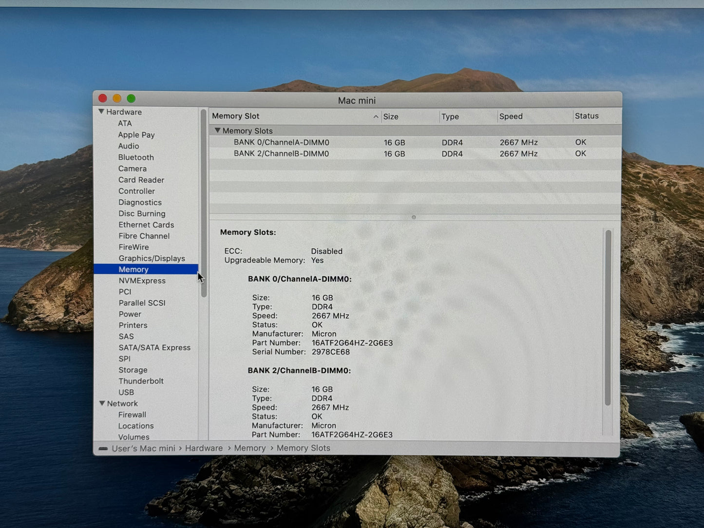 2018 Apple Mac Mini i5 3.6GHz 32GB RAM 512GB SSD Space Gray A1993