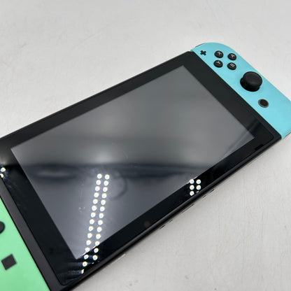 Nintendo Switch v2 Console Gaming System HAC-001(-01)  Animal Crossing Edition