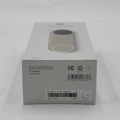 New Google Nest Doorbell Wireless Security Camera Doorbell GWX3T