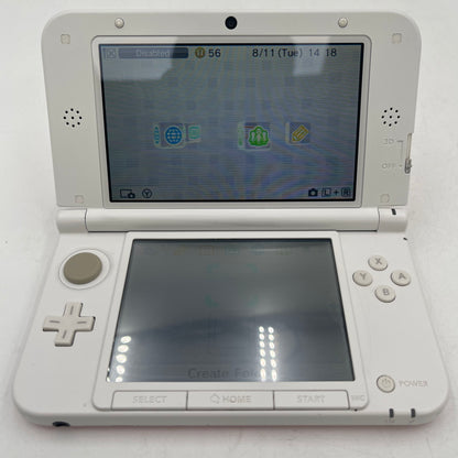Nintendo 3DS XL Handheld Game Console Only SPR-001 Pink/White