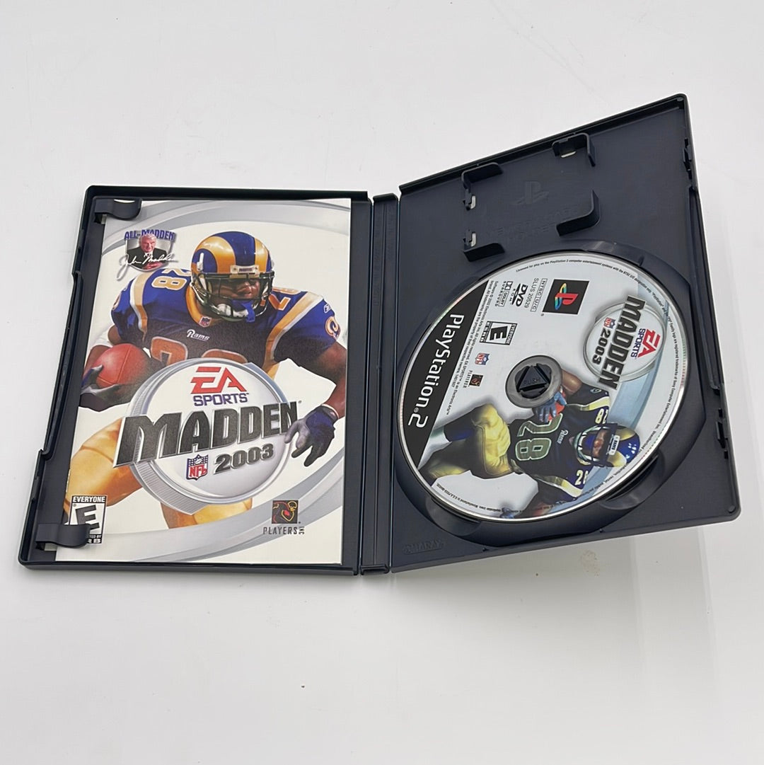 Madden 2003  (Playstation 2,  2002)