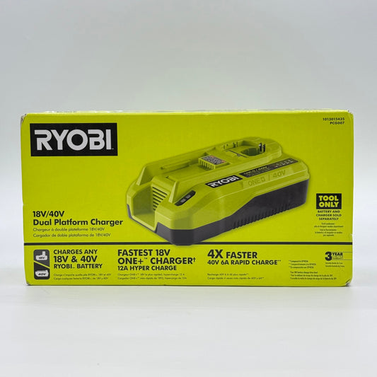 New Ryobi PCG007 18V Dual Platform Charger