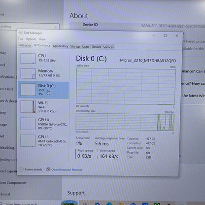 Asus TUF A15 15.6" Ryzen 5 4600H 3.0GHz 8GB RAM 512GB SSD GeForce GTX 1650