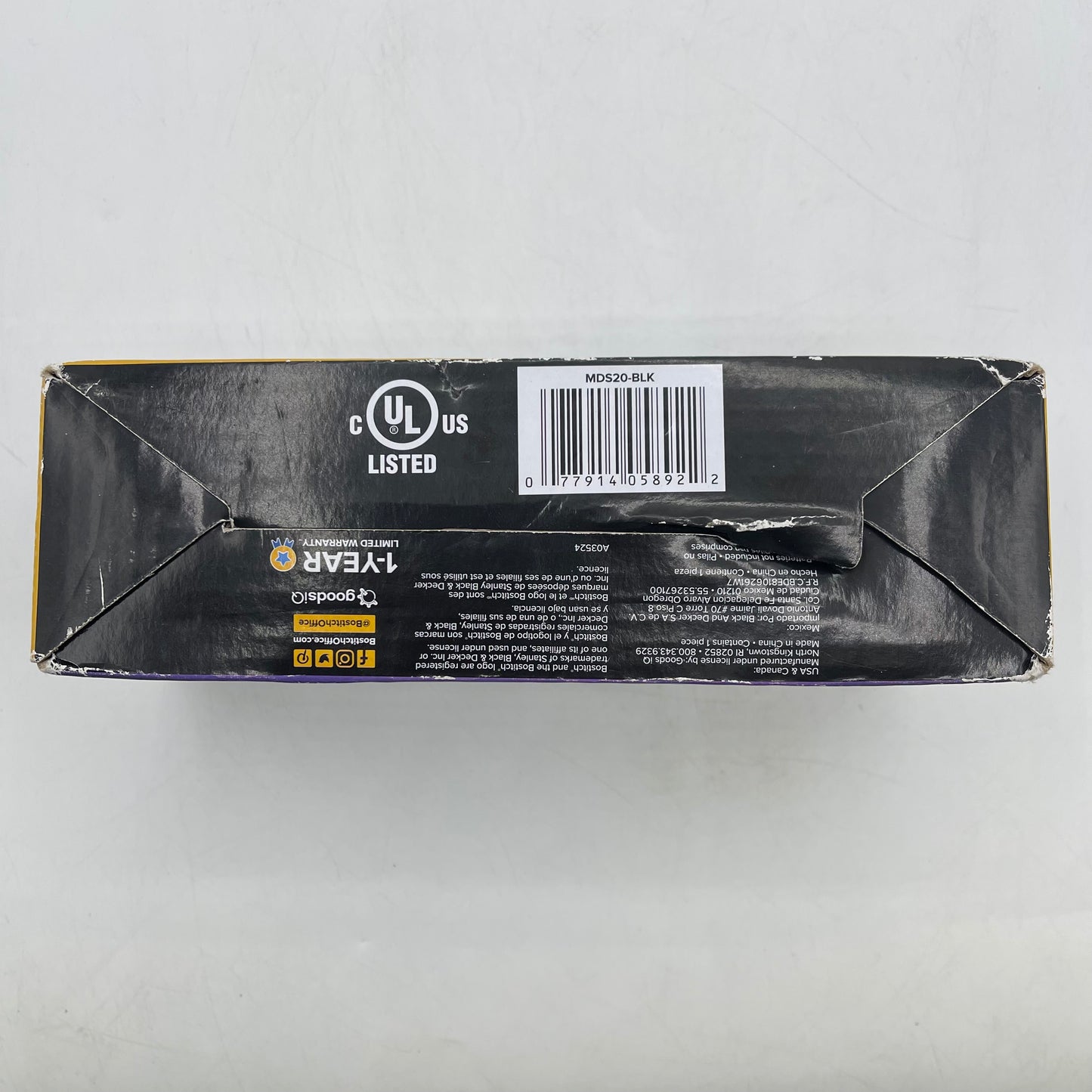 Bostich Portable Electric Stapler MDS20-BLK