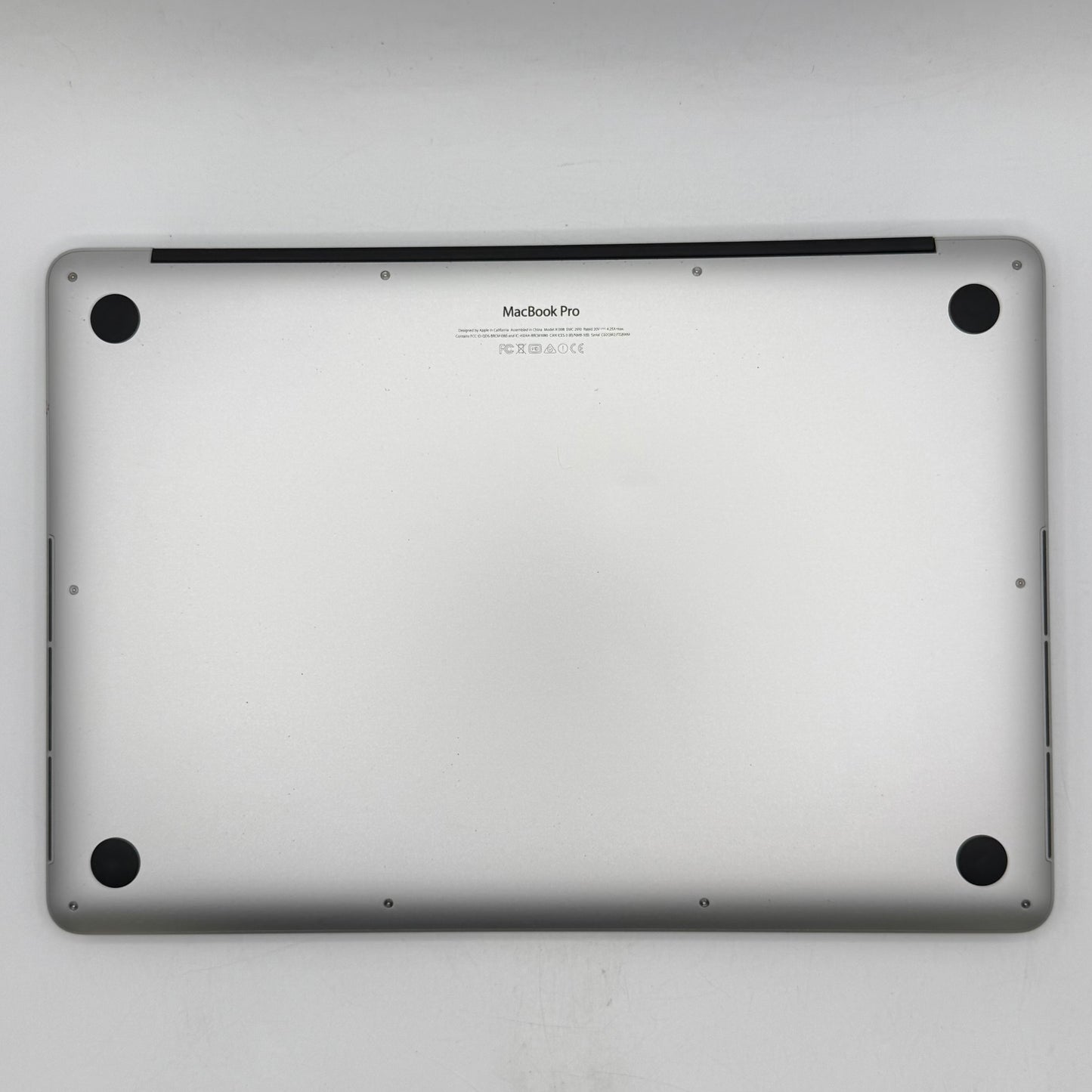 2015 Apple MacBook Pro 15" i7 2.8GHz 16GB RAM 1TB SSD Silver A1398