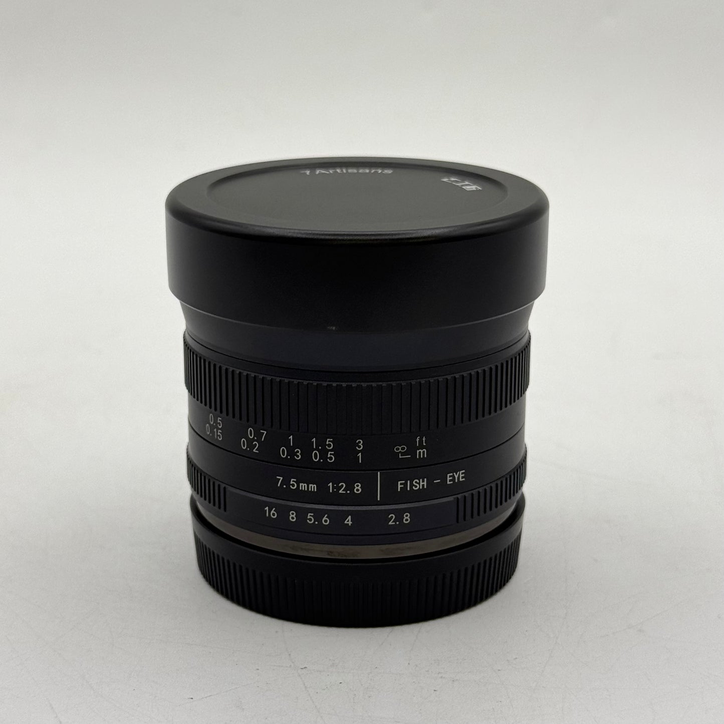 7Artisans Fisheye Prime Lens 7.5mm f/2.8 ED For Canon EF-M Mount