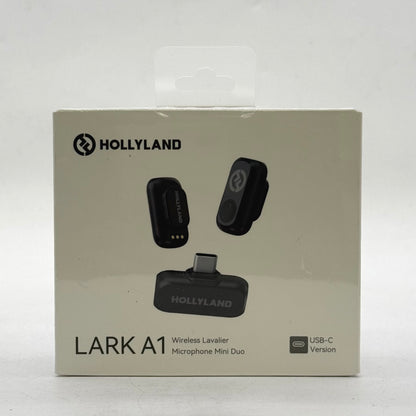 New Hollyland Lark A1 20Hz - 20kHz Wireless Lavalier Microphone System M18T