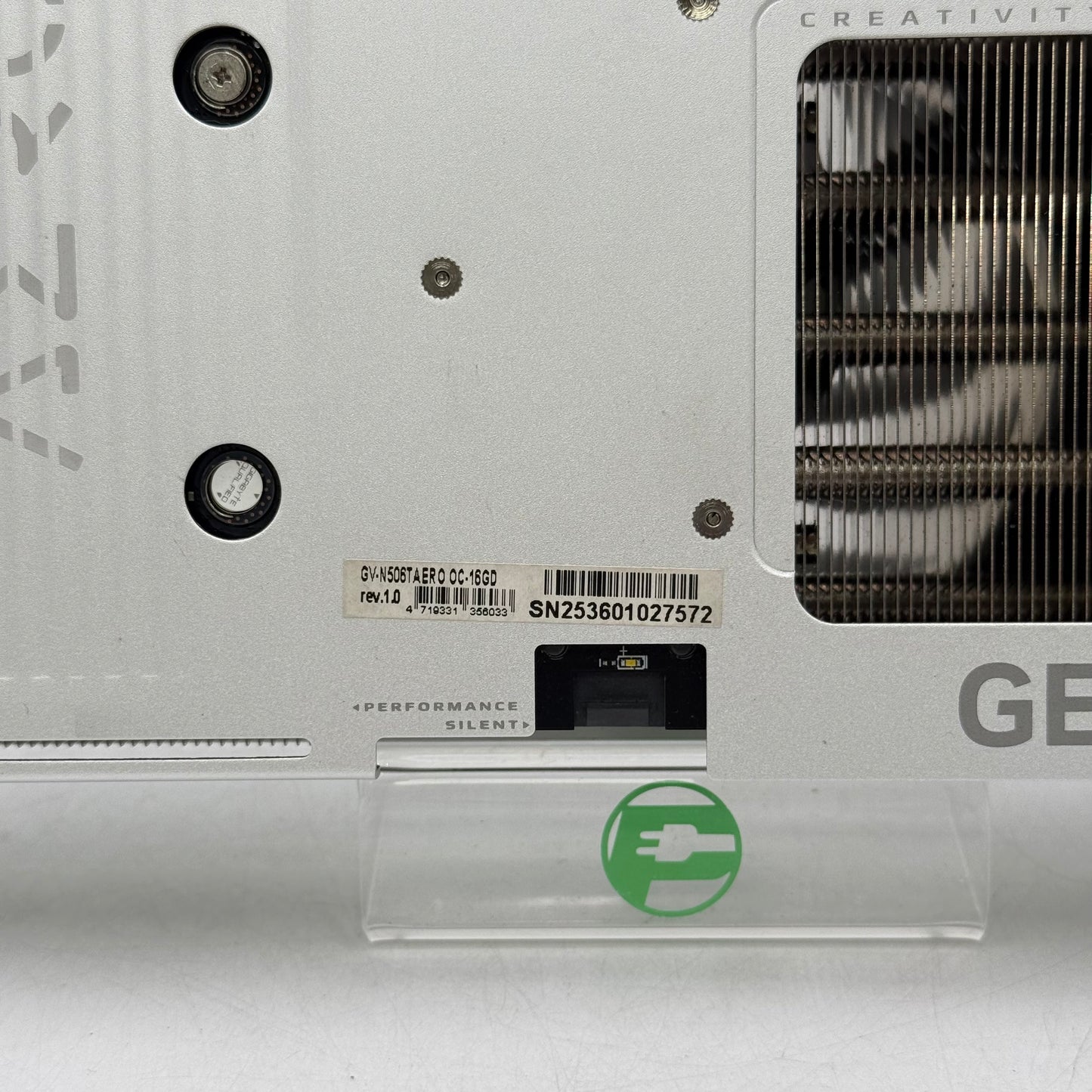 Gigabyte GeForce RTX 5060 Ti AERO OC 16GB GDDR7 Graphics Card