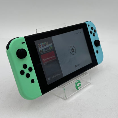 Nintendo Switch v2 Console Gaming System HAC-001(-01)  Animal Crossing Edition