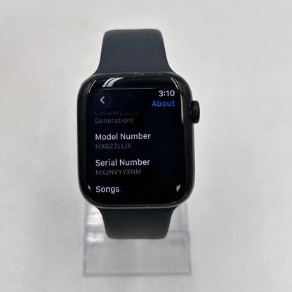 Unlocked Apple Watch SE 2nd Gen 44MM Midnight Aluminum Sport Band MXG23LL/A