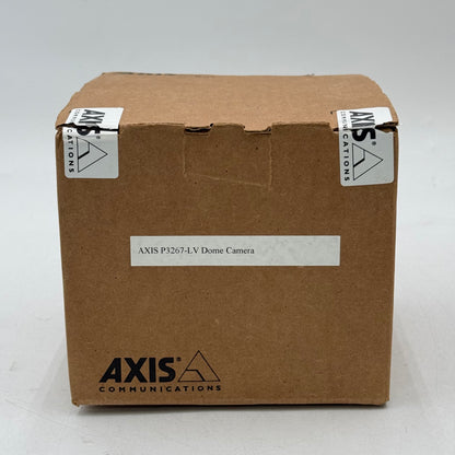 New Axis P3267-LV IP Security Dome Camera 02329-001