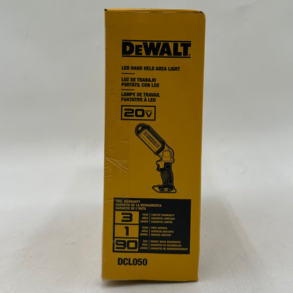 New DeWalt DCL050 20V MAX LED Hand Held Area Light