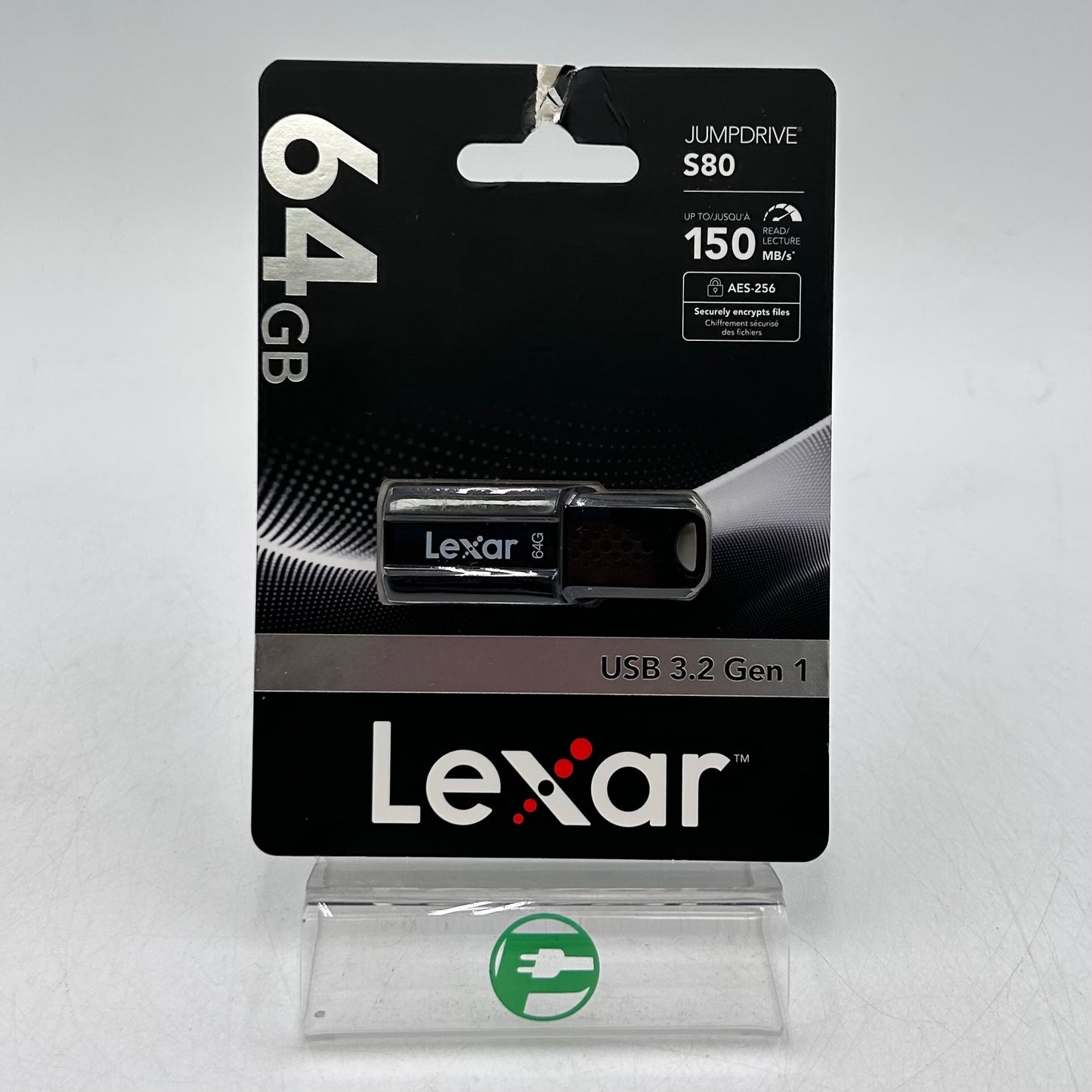 New Lexar JumpDrive S80 64GB USB 3.2 Gen 1  Flash Drive LJDS080064G-BNBNU