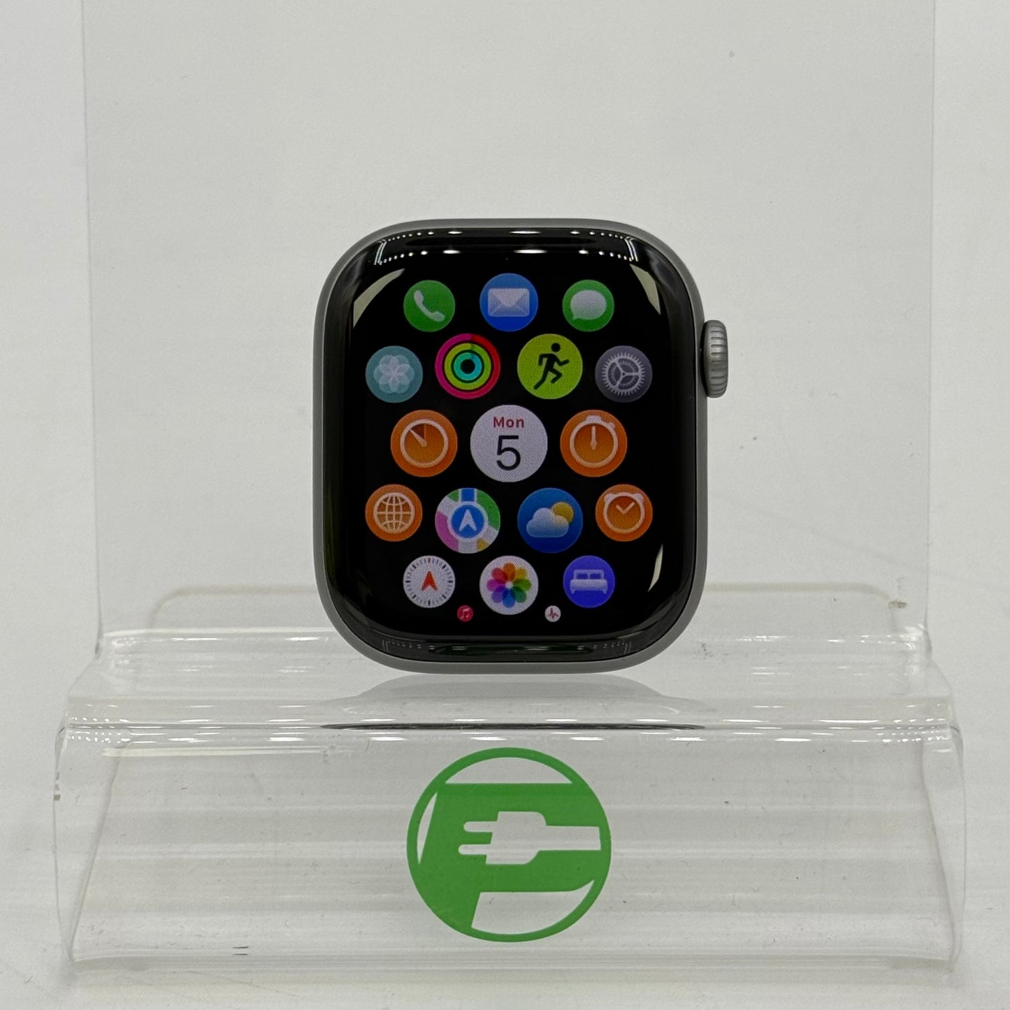 Unlocked Apple Watch Series 11 42MM Space Gray Aluminum Black Sport Band