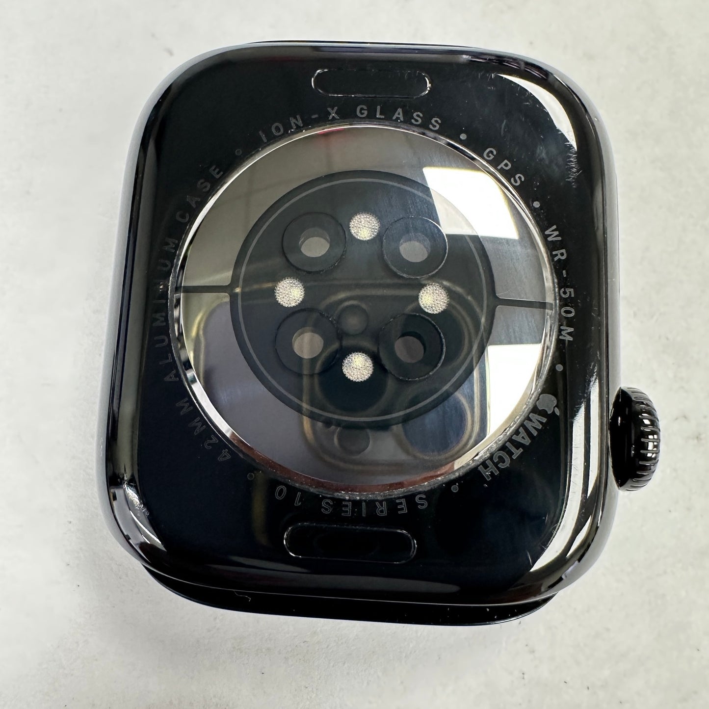 GPS Only Apple Watch Series 10 42MM Black Aluminum Black Sport Band