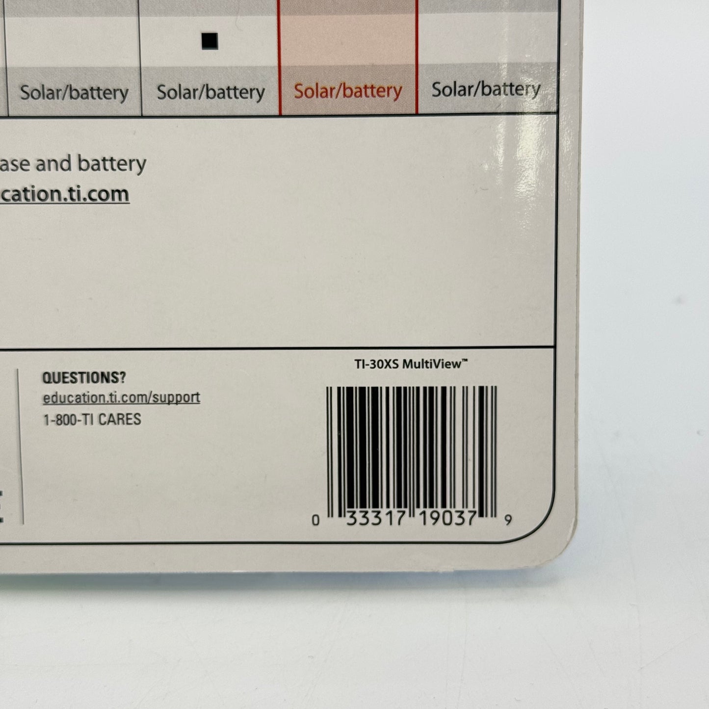 New Texas Instruments TI-30XS Multiview Graphing Calculator