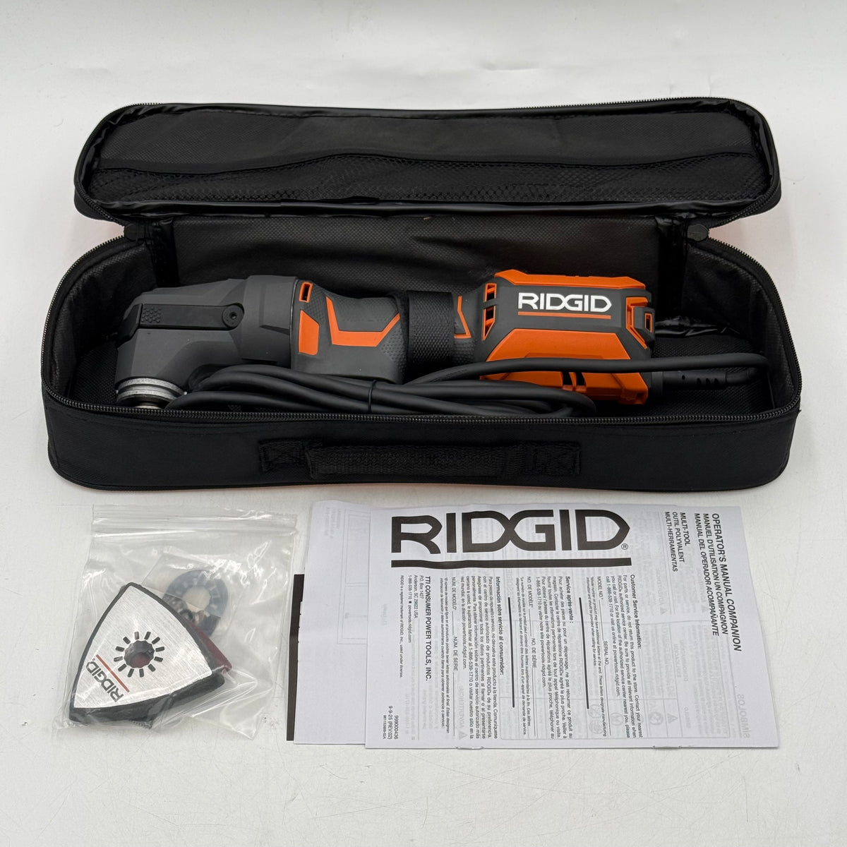 New Rigid R28700 120V 4 AMP Oscillating Multi-Tool