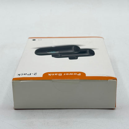 New Generic 5500mAh 2-Pack 18.5W Power Bank HX45X2 Black/White