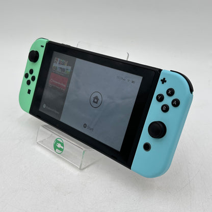 Nintendo Switch v2 Console Gaming System HAC-001(-01)  Animal Crossing Edition