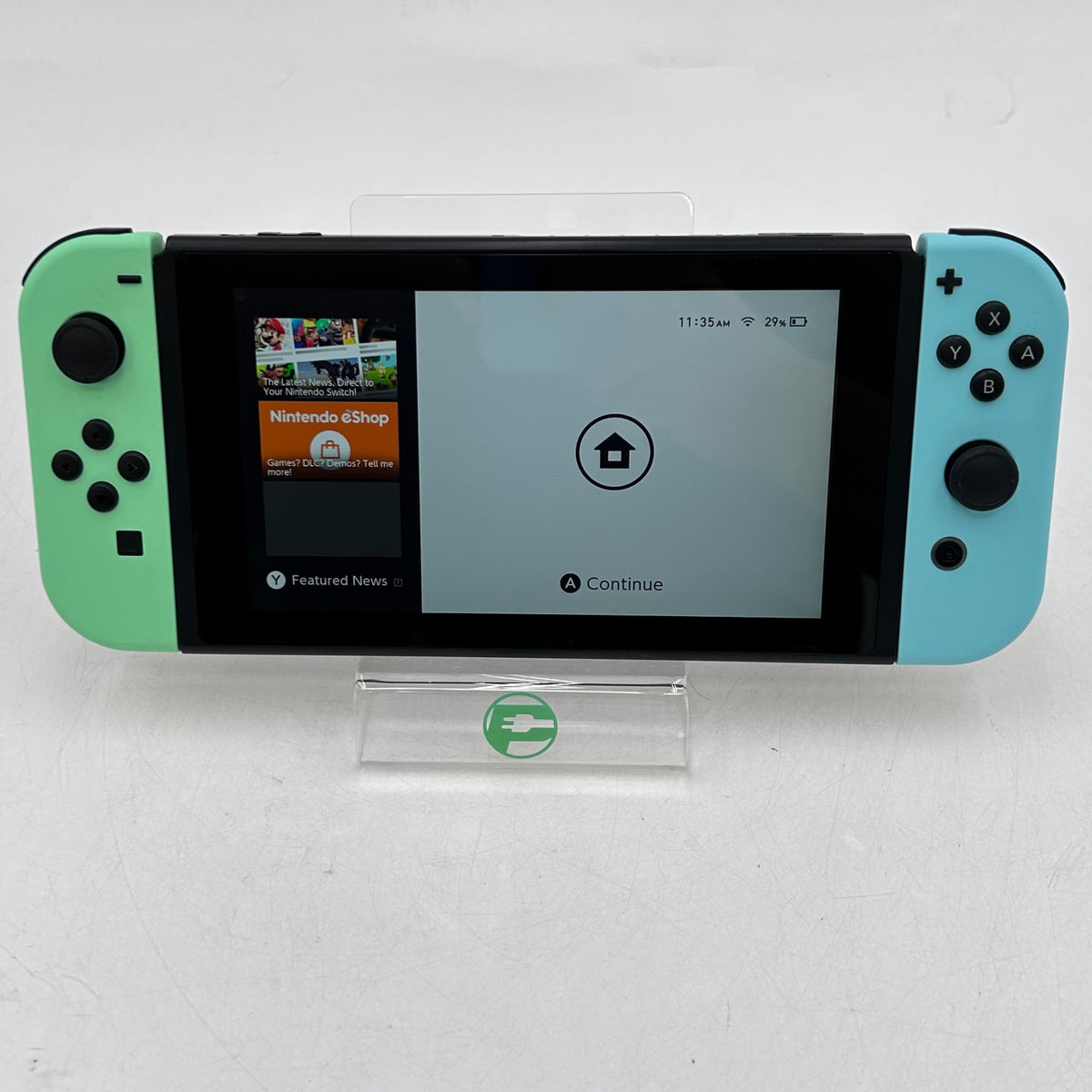 Nintendo Switch v2 Console Gaming System HAC-001(-01) Animal Crossing Edition