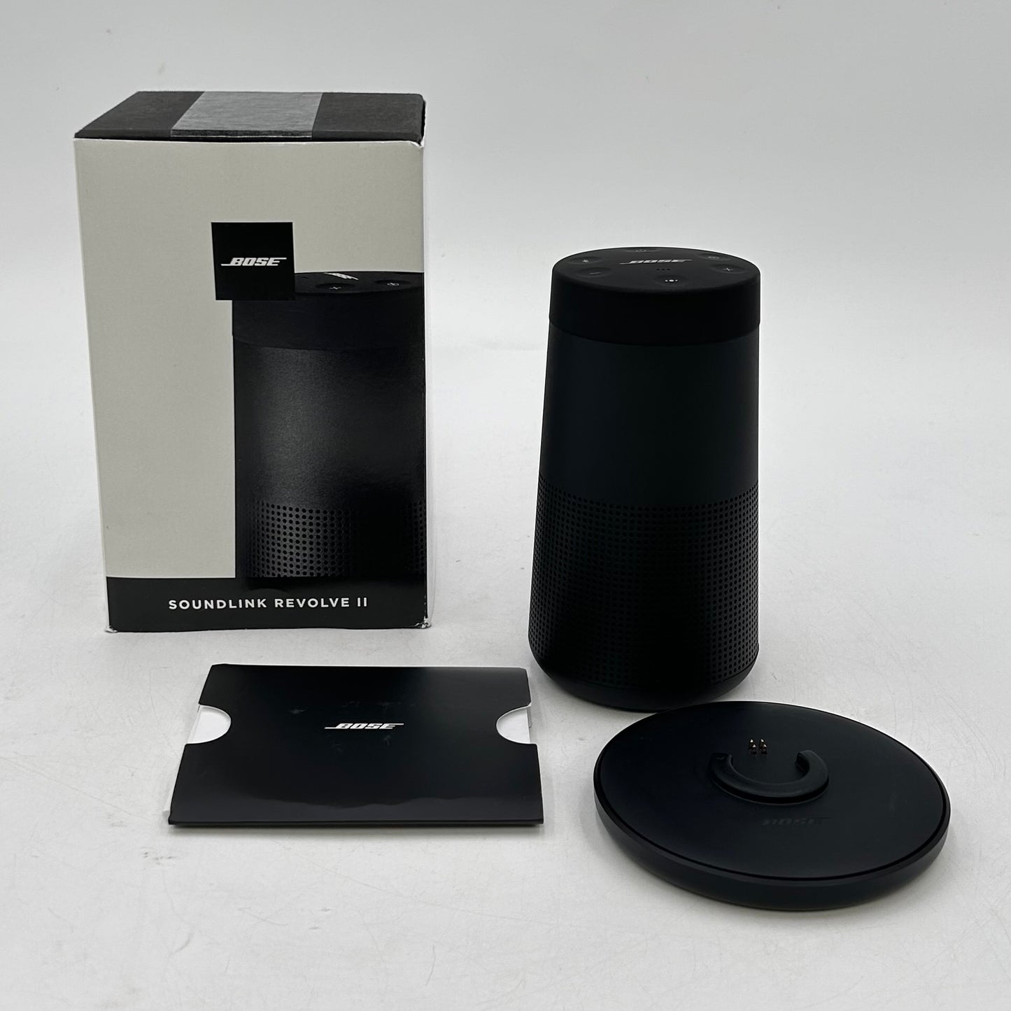 Bose SoundLink Revolve II Wireless Portable Bluetooth Speaker Black 419357