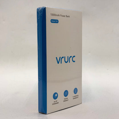 New VRURC 10000mAh Portable Power Bank T01 Green
