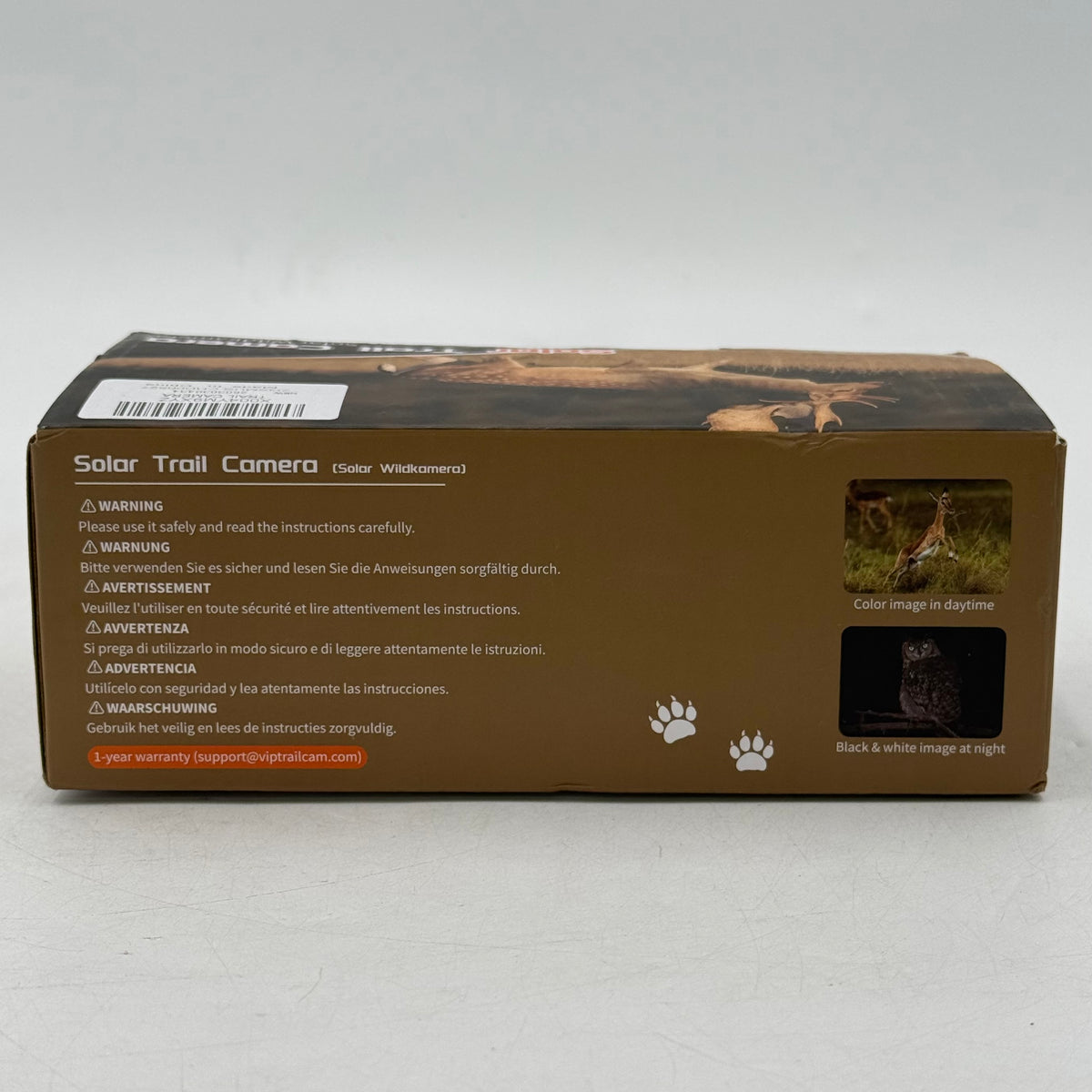 New Maxdone Solar-Powered Wildlife Trail Camera PH960W