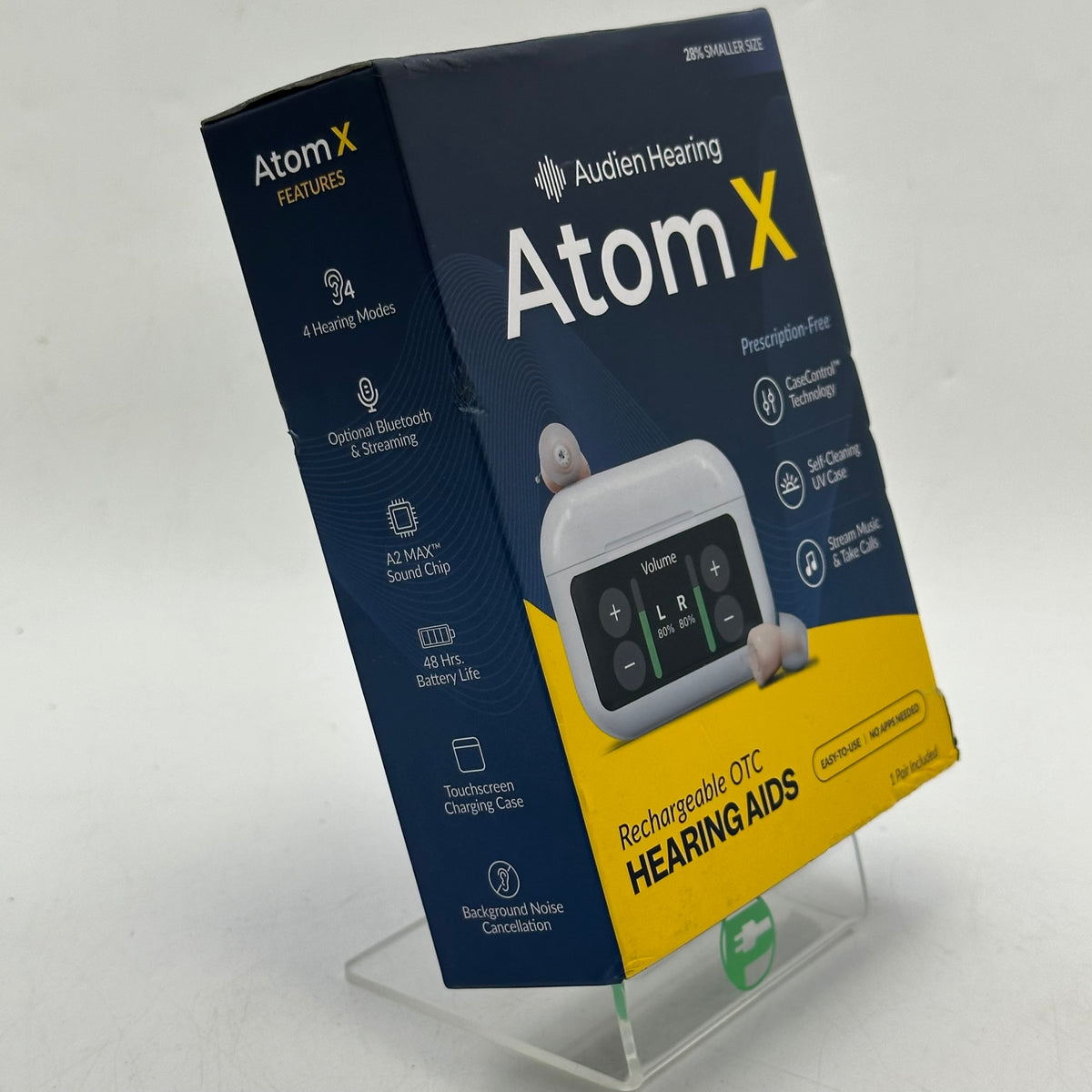 New Audien Atom X OTC Hearing Aid 95011451