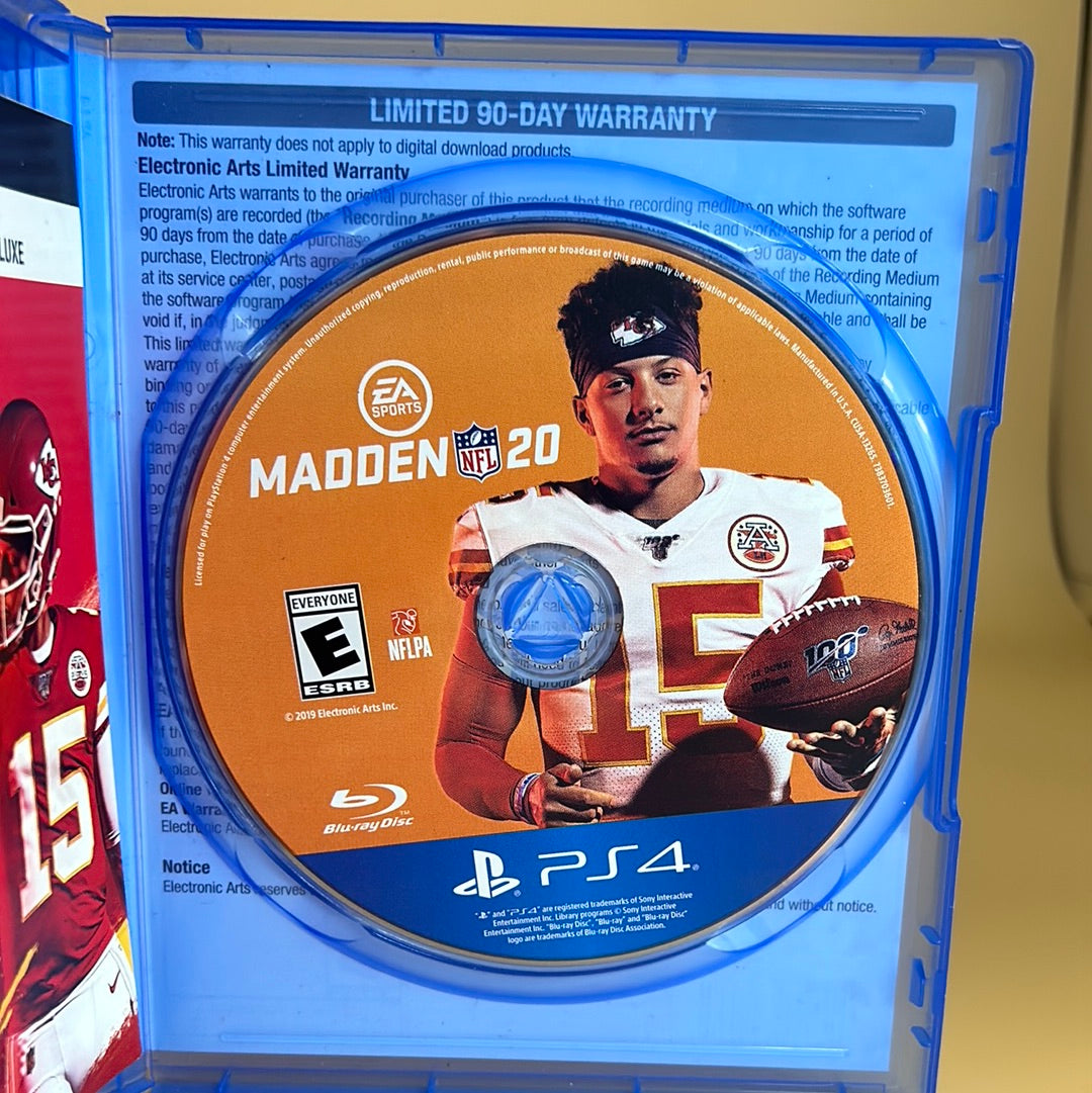 Good Madden NFL 20 [Superstar Edition]  (Sony PlayStation 4 PS4,  2019)