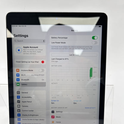 WiFi Only Apple iPad 9th Gen 64GB Space Gray MK2K3LL/A