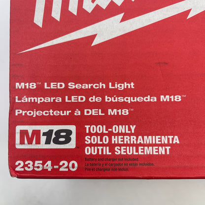 New Milwaukee 2354-20 M18 18V LED Search Light