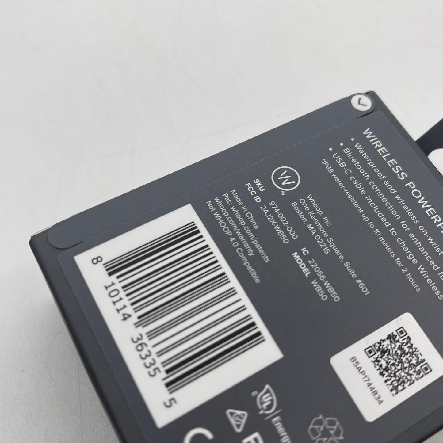 New Whoop Wireless PowerPack Wireless Charger WB50