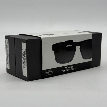 New Bose Frames Tenor Style Black Polarized BMD0011 Bluetooth Audio Sunglasses