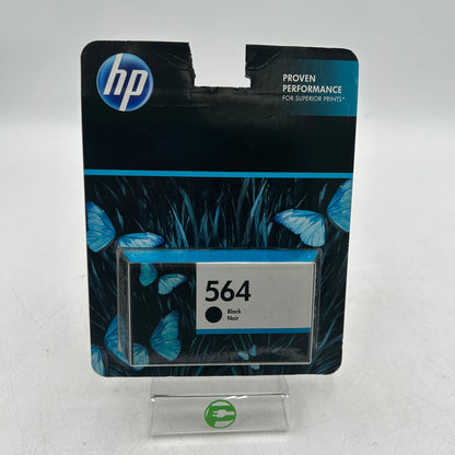 New HP 564 Black Noir Ink Cartridge CB316WN