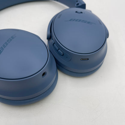 Bose QuietComfort Over-Ear Noise Cancelling Bluetooth Headphones Blue Dusk 