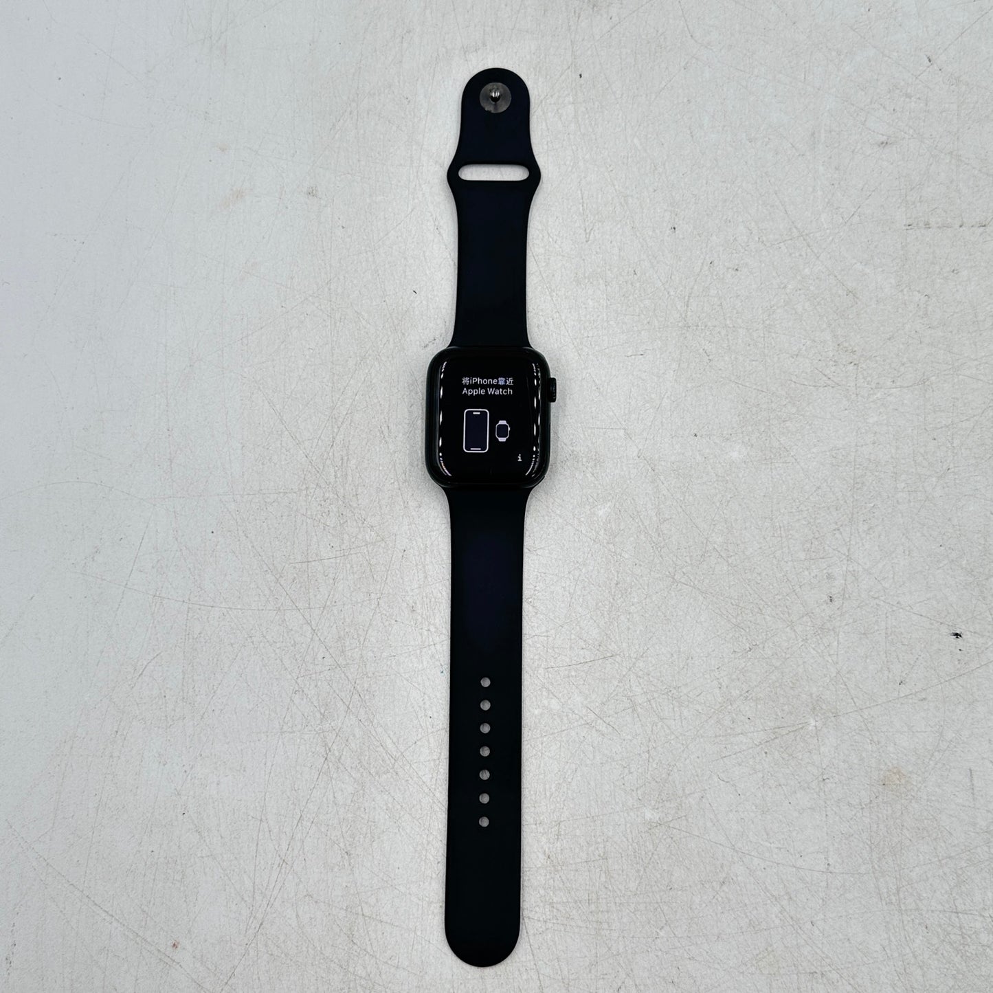 Unlocked Apple Watch SE 2nd Gen 44MM Black Aluminum w/ Black Sport Band