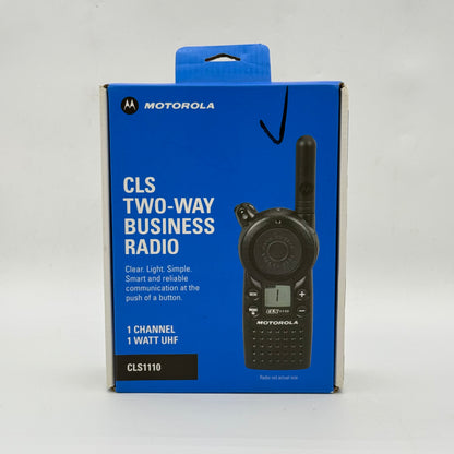 Motorola CLS Two-Way Business Radio CU1110GYN1BA
