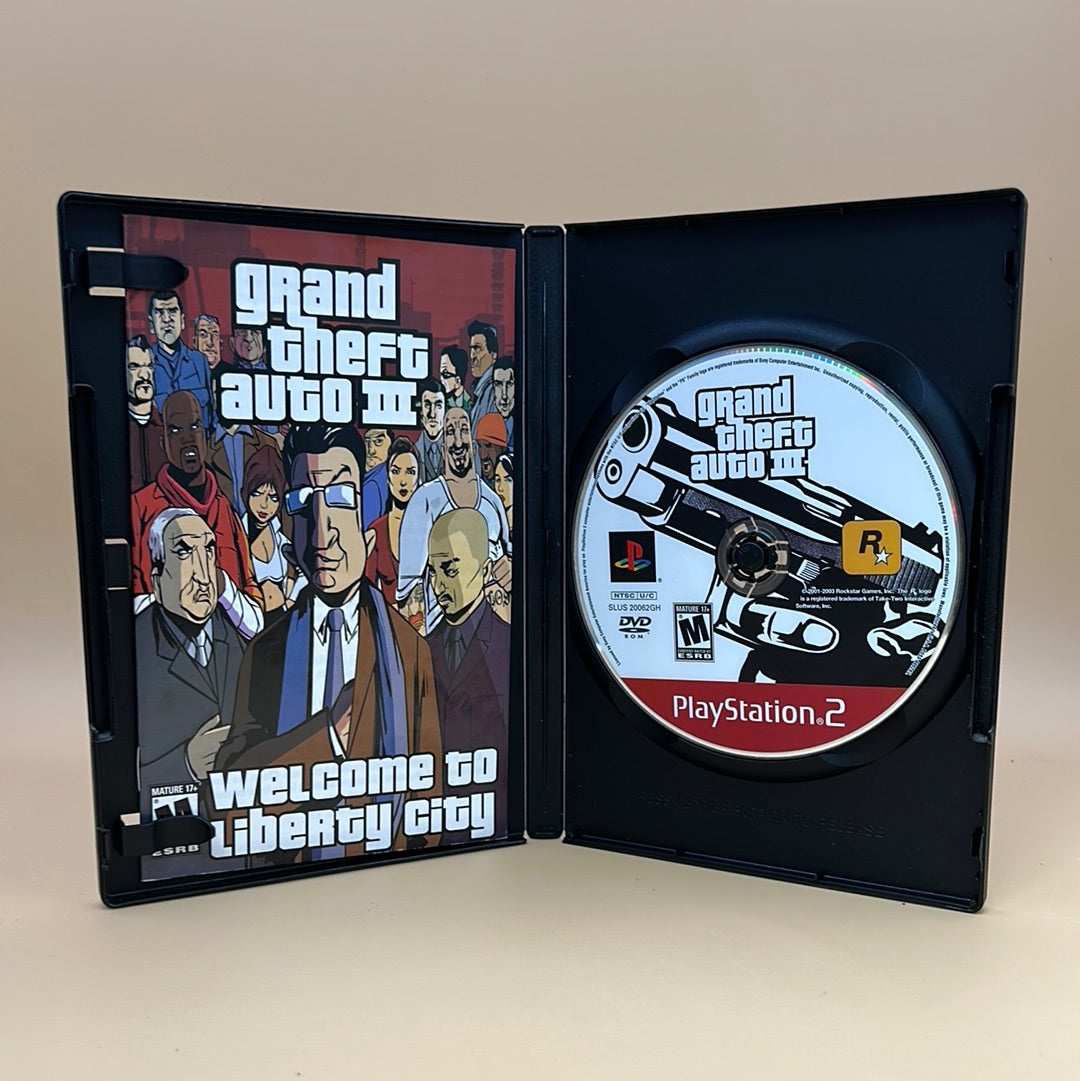 Grand Theft Auto III  (Sony PlayStation 2 PS2,  2001)