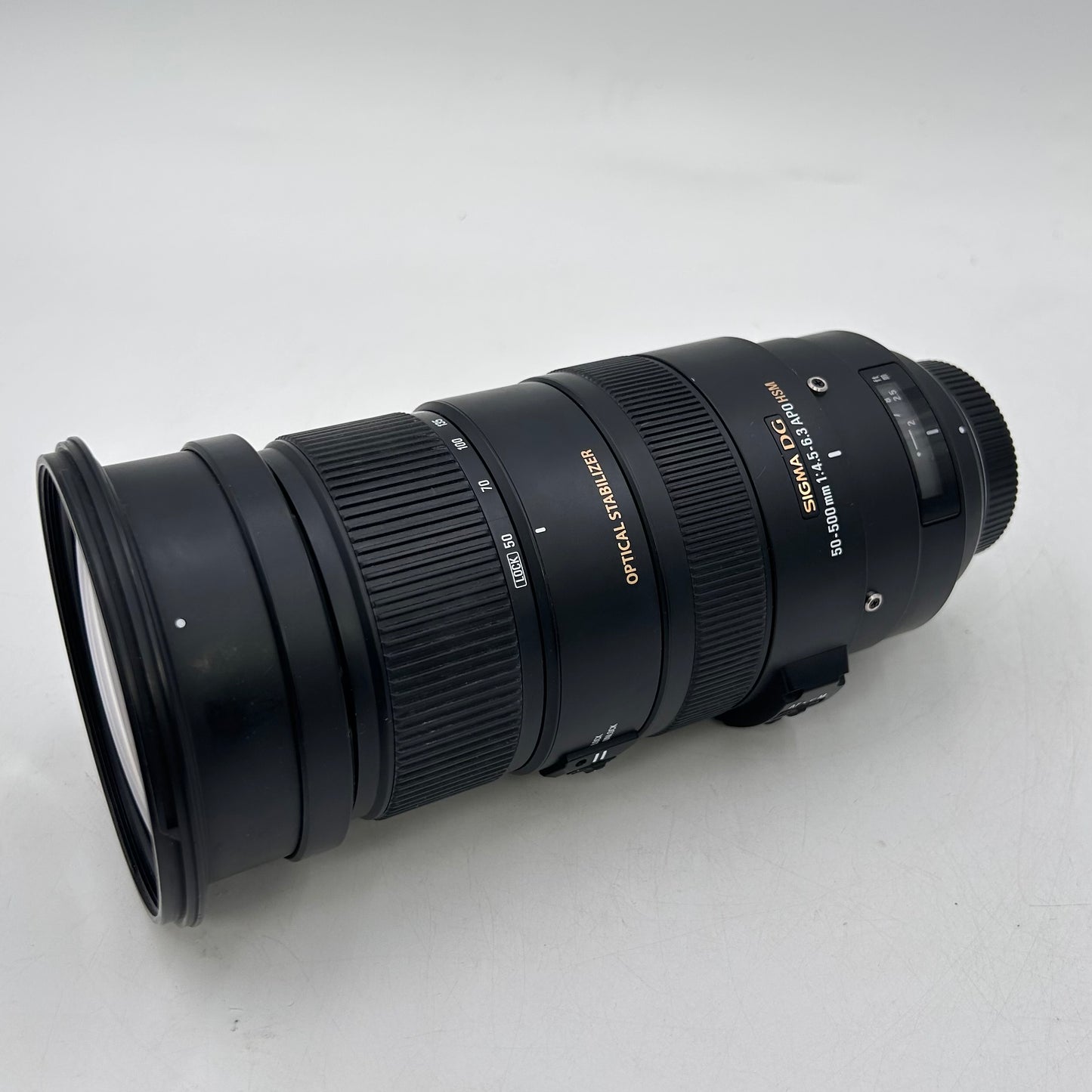 Sigma Optical Stabilizer 50-500m f/4.5-6.3 For Nikon F Mount Auto & Manual Lens