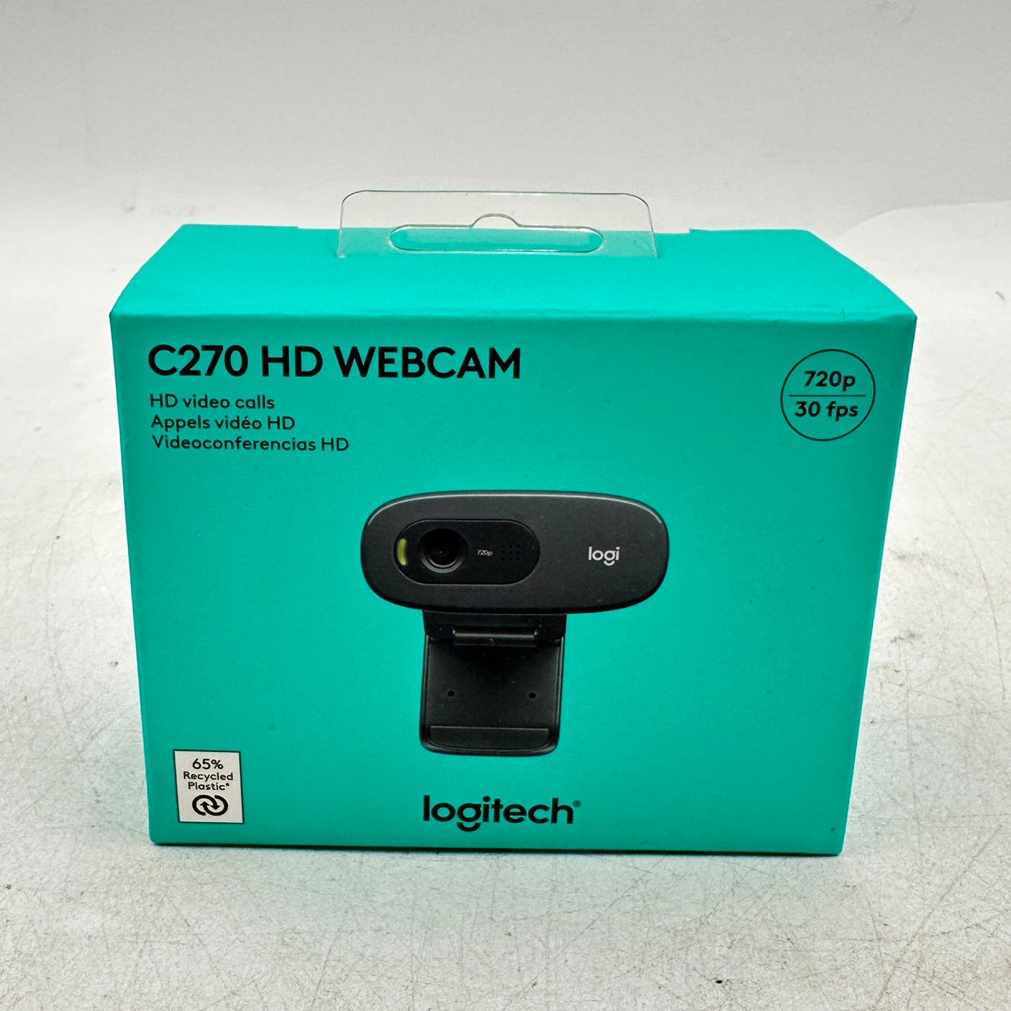 New Logitech C270 HD Webcam 960-000694