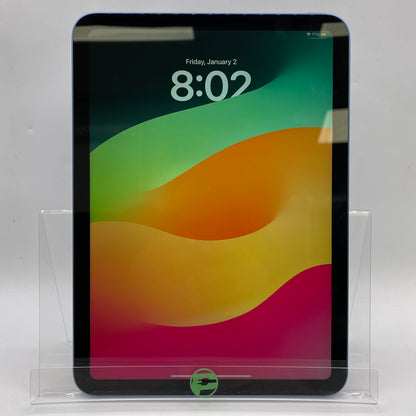 WiFi Only Apple iPad 10th Gen 256GB Blue MPQ93LL/A with Apple Care+