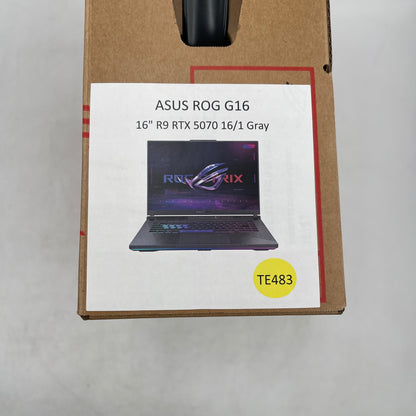 New Asus ROG Strix G16 G614P 16" Ryzen 9 8940HX 16GB RAM 1TB SSD RTX 5070