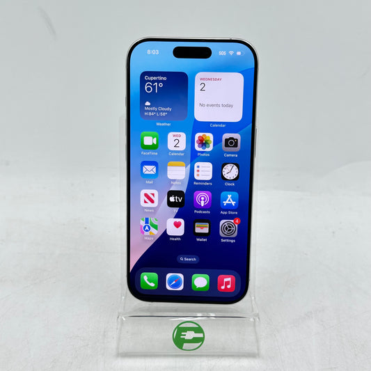 Factory Unlocked Apple iPhone 16 Pro 512GB White MYMM3LL/A