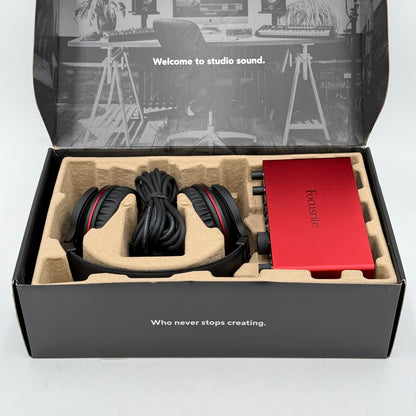 Scarlett 2i2 Studio USB Audio Interface AMS-SCARLETT-2I2-STU-4G