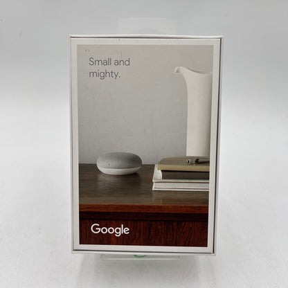 Google Nest Mini 2nd Gen Smart Speaker Chalk GA00638-US
